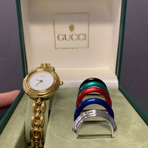 Vintage Gucci Watch - Interchangeable Bezel